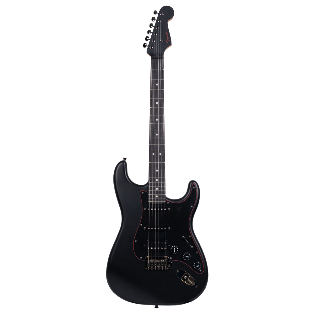Fender Limited Edition Made in Japan Hybrid Stratocaster HSS Gülağacı Klavye Noir w/Bag Elektro Gitar